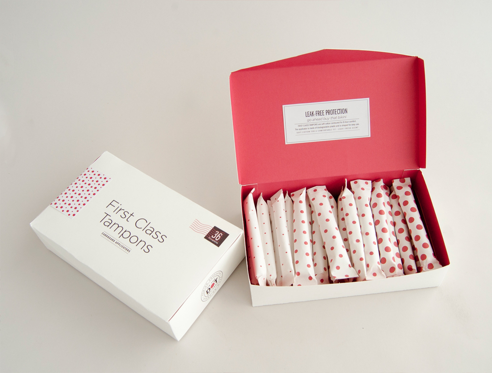 detail of tampon design