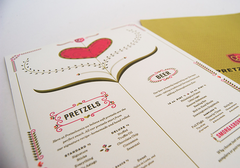 menu design