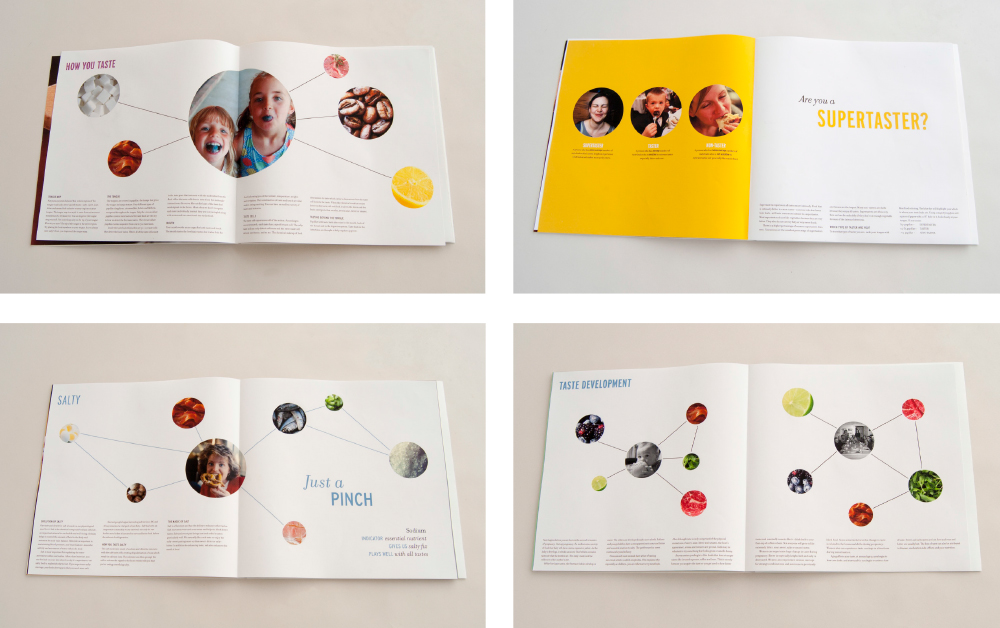 spreads from booklet
